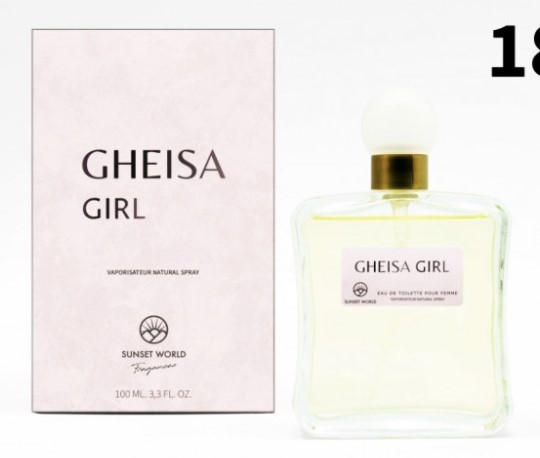 10596.jpg CARTON DE 48 GHEISA GIRL POUR ELLE - NATURMAIS / SUNSET WORLD - Image 1