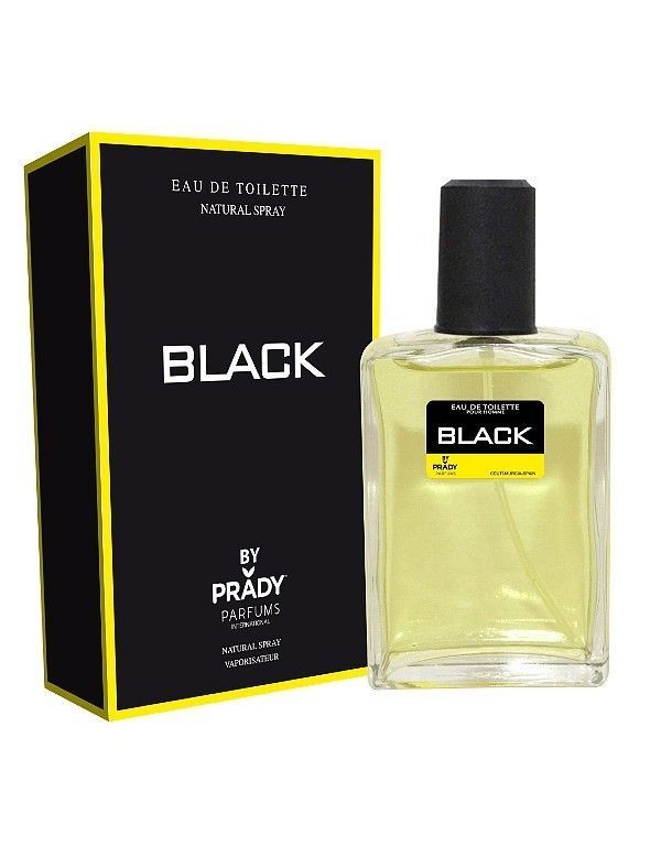 11267.jpg CARTON DE 24 - BLACK DE PRADY POUR HOMME - EDT 100 ML (Parfum Générique prady) - Image 1
