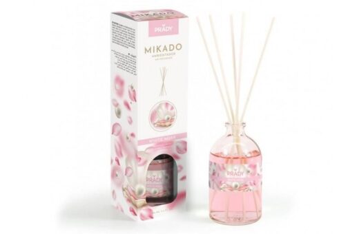 CARTON de 12 - Mikado senteur "White Musk" parfum ambiance Prady - 100 ML