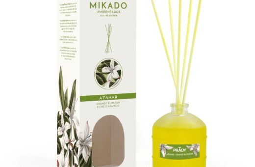 CARTON de 12 - Mikado senteur "AZAHAR" parfum ambiance Prady - 100 ML
