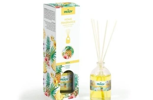 CARTON de 12 - Mikado senteur "Ananas" parfum ambiance Prady - 100 ML