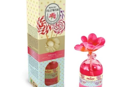 CARTON de 12 - Rose Parfumée "Candy Sucette" - PRADY