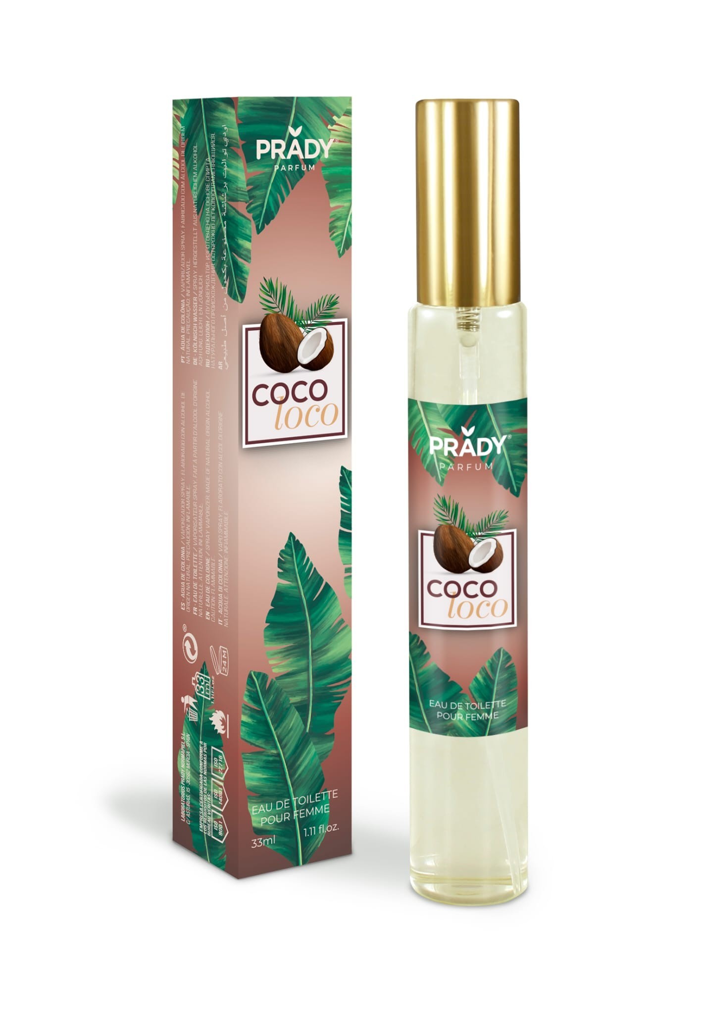 11435.jpg CARTON de 36 - COCOLOCO PARFUM 33ML - ESENCE COCO DE PRADY POUR ELLE - Image 1