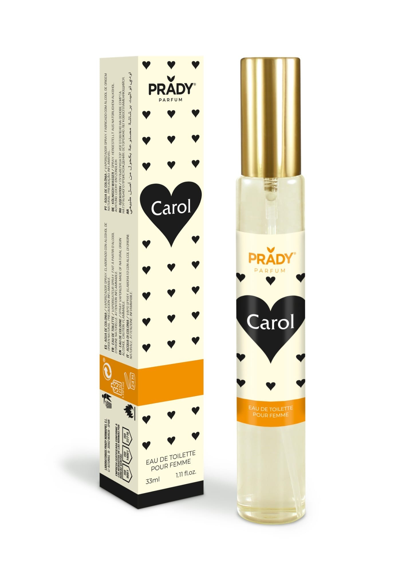 11439.jpg CARTON de 36 - CAROL PARFUM 33ML - 212 DE PRADY POUR ELLE - Image 1