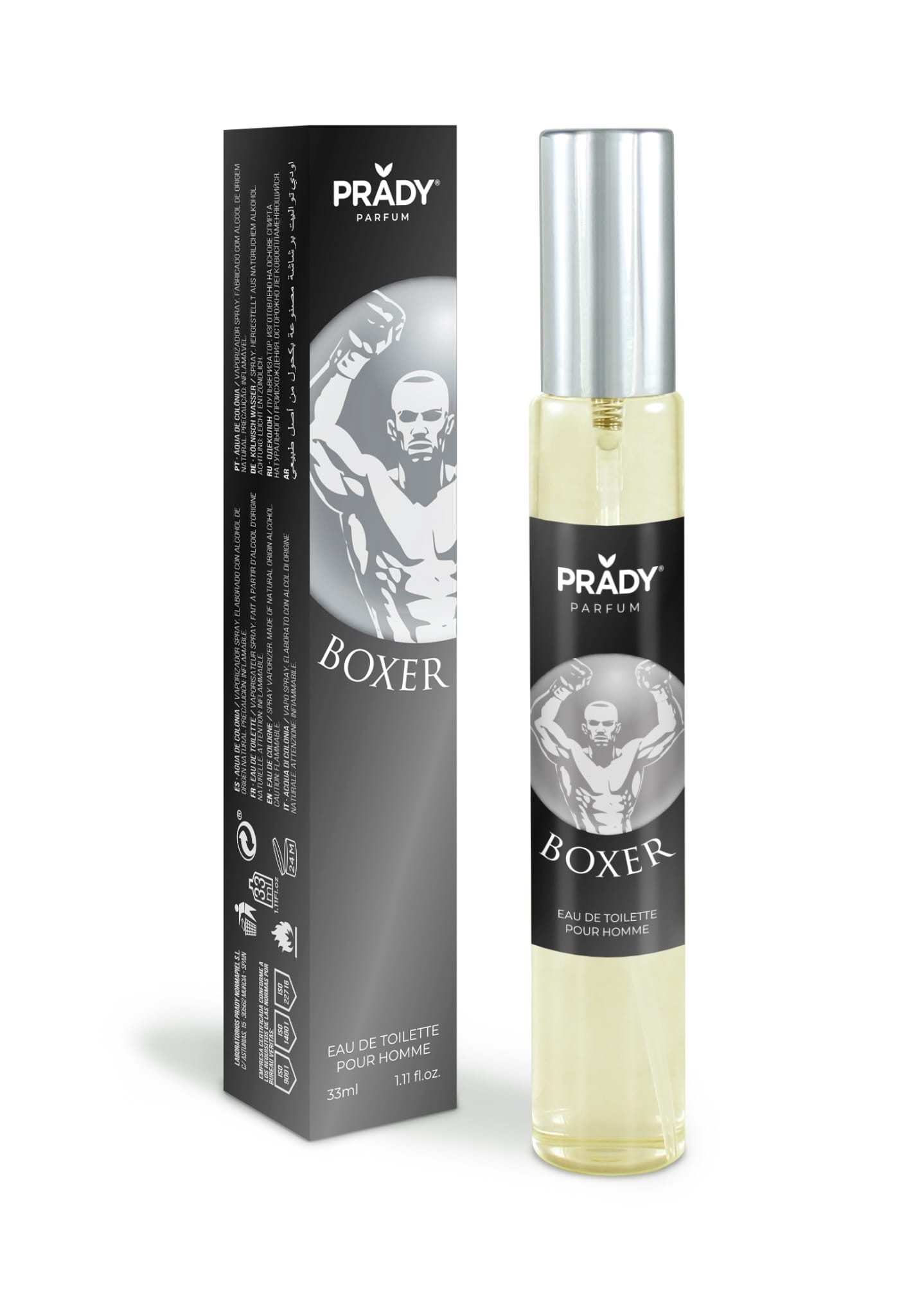 11447.jpg CARTON de 36 - BOXXER PARFUM 33ML - VICTUS DE PRADY POUR HOMME - Image 1