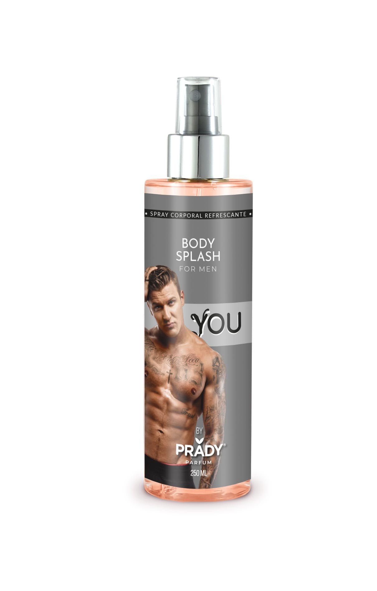 11471.jpg CARTON de 12 - BODYSPLASH PARFUM "STRONGUER YOU" HOMME - PRADY - Image 1