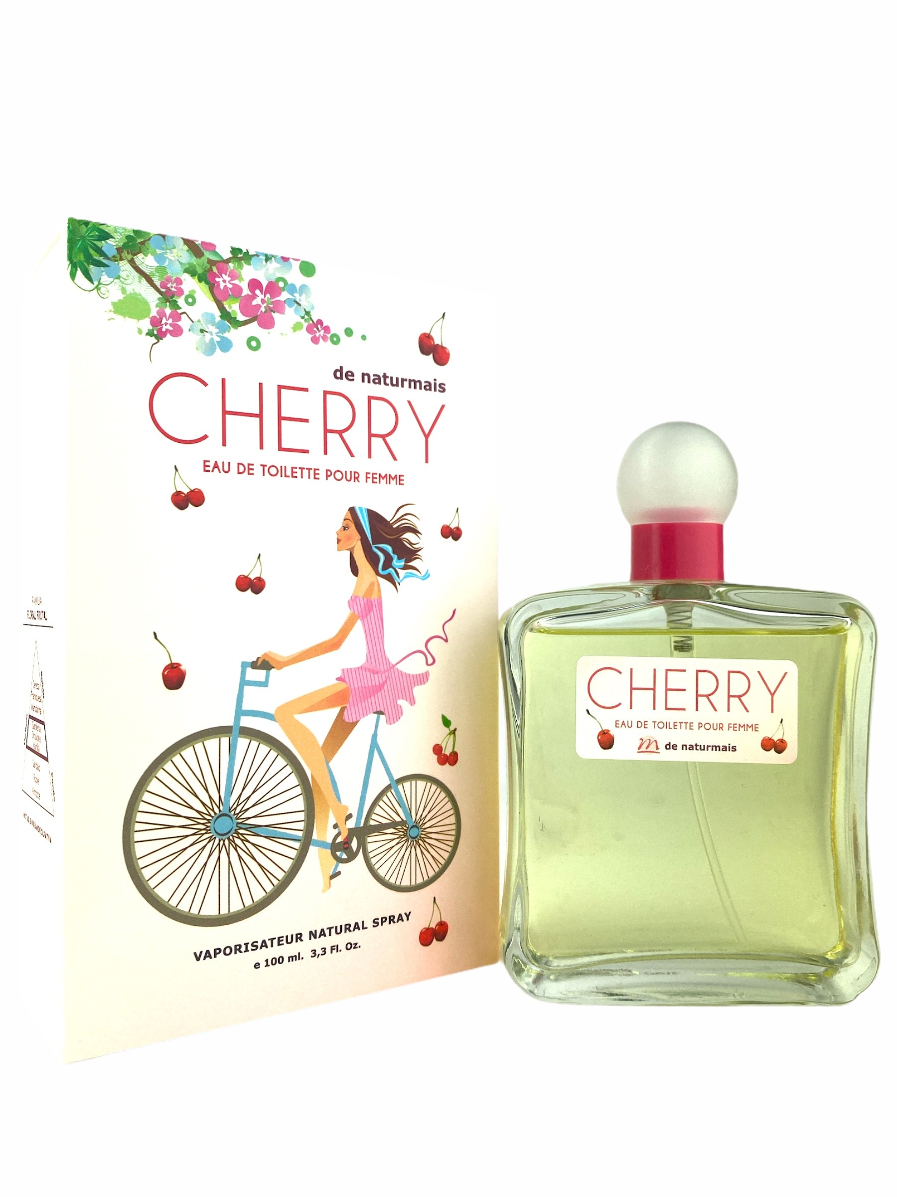 7154.jpg CARTON DE 48 NATURMAIS - CHERRY POUR ELLE - NATURMAIS / SUNSET WORLD - Image 1