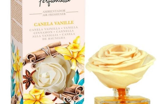 CARTON DE 6 Fleurs Parfumée senteur "Canelle / Vanille" - PRADY