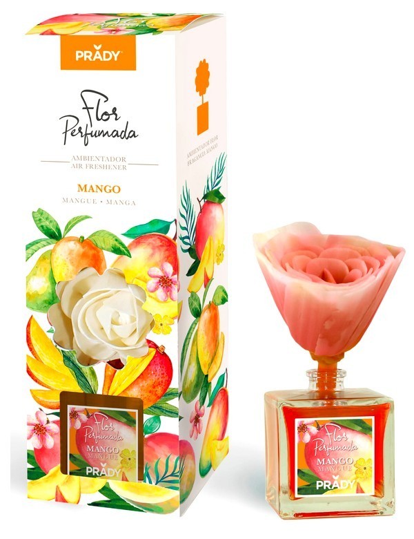 8500.jpg CARTON DE 6 Fleurs Parfumée senteur "MANGUE" - PRADY - Image 1
