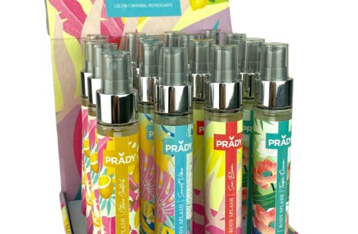 CARTON DE 16 BODY SPLASH "FRESH SUMMER" PRADY 75 ML