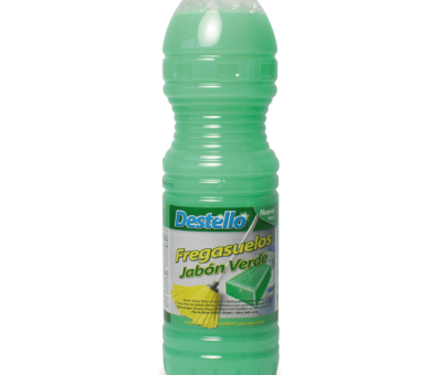 Liquide nettoie et dégraisse sol "Savon Vert" X 12 un