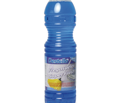 Liquide nettoie et dégraisse sol "Super fresh" X 12 un