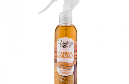 Carton de 12 Parfums d'ambiance "Canelle-Orange" spray - Home Vintage