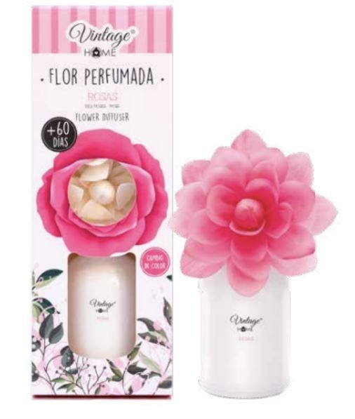 8642.jpg Carton de 6 Fleurs Parfumée "ROSES" 75ml +60 jours - Home Vintage - Image 1