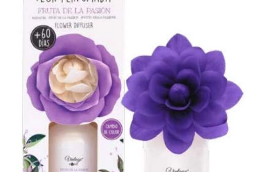 Carton de 6 Fleur Parfumée "Fruits de la passion" 75ml +60 j - Home Vintage