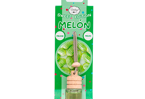 Carton de 12 Ambiances Voiture Arôme Melon - Vintage Parfum