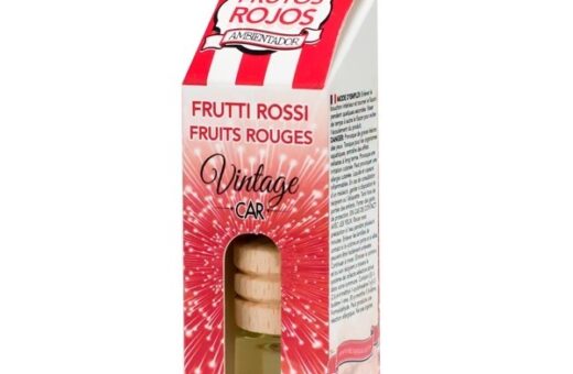Carton de 12 Ambiances Voiture Fruits rouges - Vintage Parfum