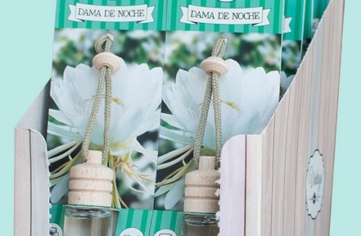 Carton de 12 Ambiances Voiture Arôme Dame des nuits - Vintage Parfum