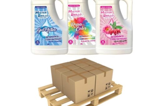 Palette de 288 Lessives liquide MÉLANGE 5l a 4,49€/un - MISTER BRILLO