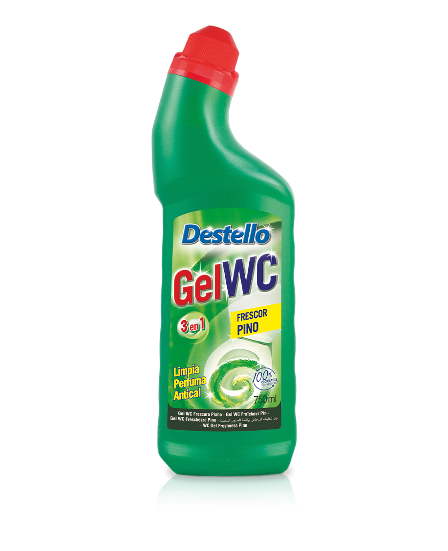2716-3.png 3 en 1 gel wc fraîcheur pin 750 ml DESTELLO - 16 ud - Image 1