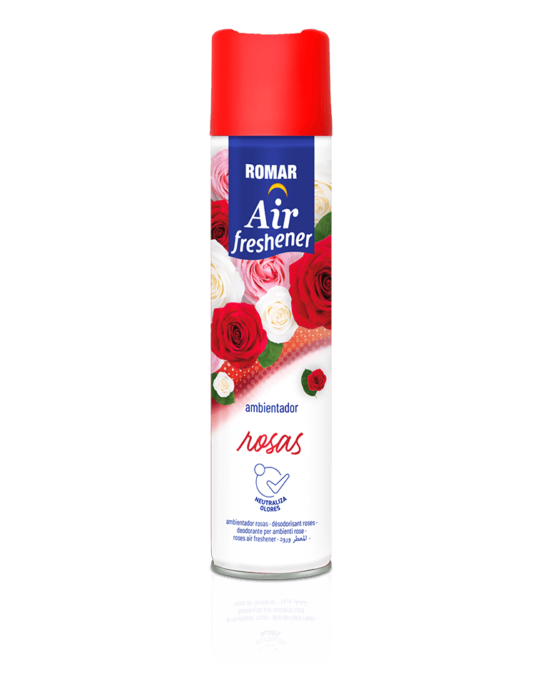 30004448-AMBIENTADOR-SPRAY-ROSAS-405CC-8UD-ROMAR.png Désodorisant spray rose 405 cc ROMAR - 8 ud - Image 1