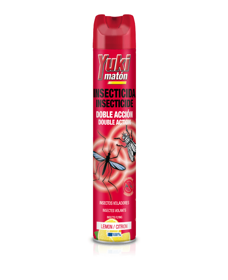 30006475_YUKI-INSEC-SP-ROJO-MOSC-MOSQ-750ml-1.png Insecticide double action pour mouches et moustiques 1000 cc YUKI - 12 ud - Image 1