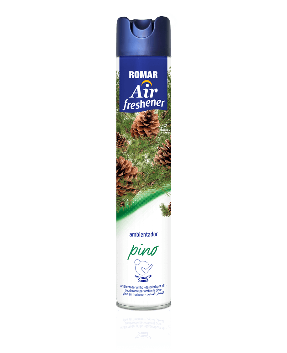 30009189-AMBIENTADOR-SPRAY-PINO-1000-CC-ROMAR.png Désodorisant spray pin 1000 cc ROMAR - 6 ud - Image 1