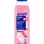Gel douche doux rose 750 ml AMALFI - 16 ud