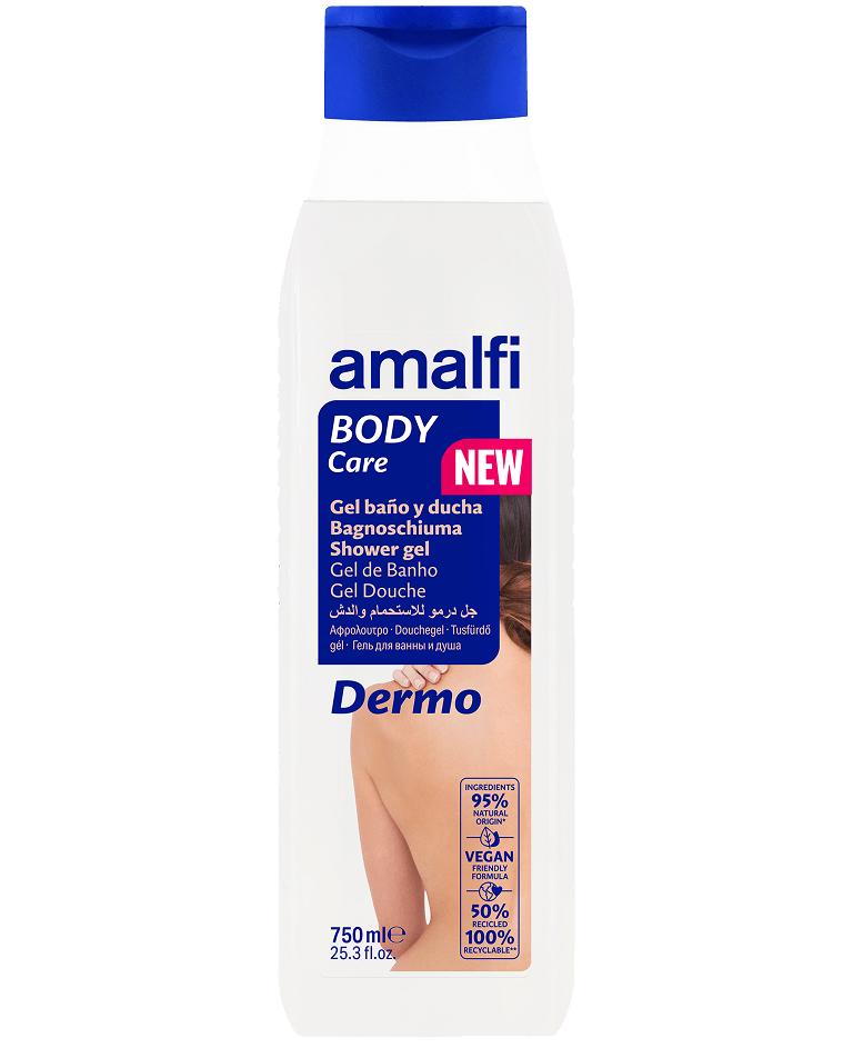 30009497-GEL-BANO-DUCHA-DERMO-750ml-AMALFI.png Gel douche dermo 750 ml AMALFI - 16 ud - Image 1