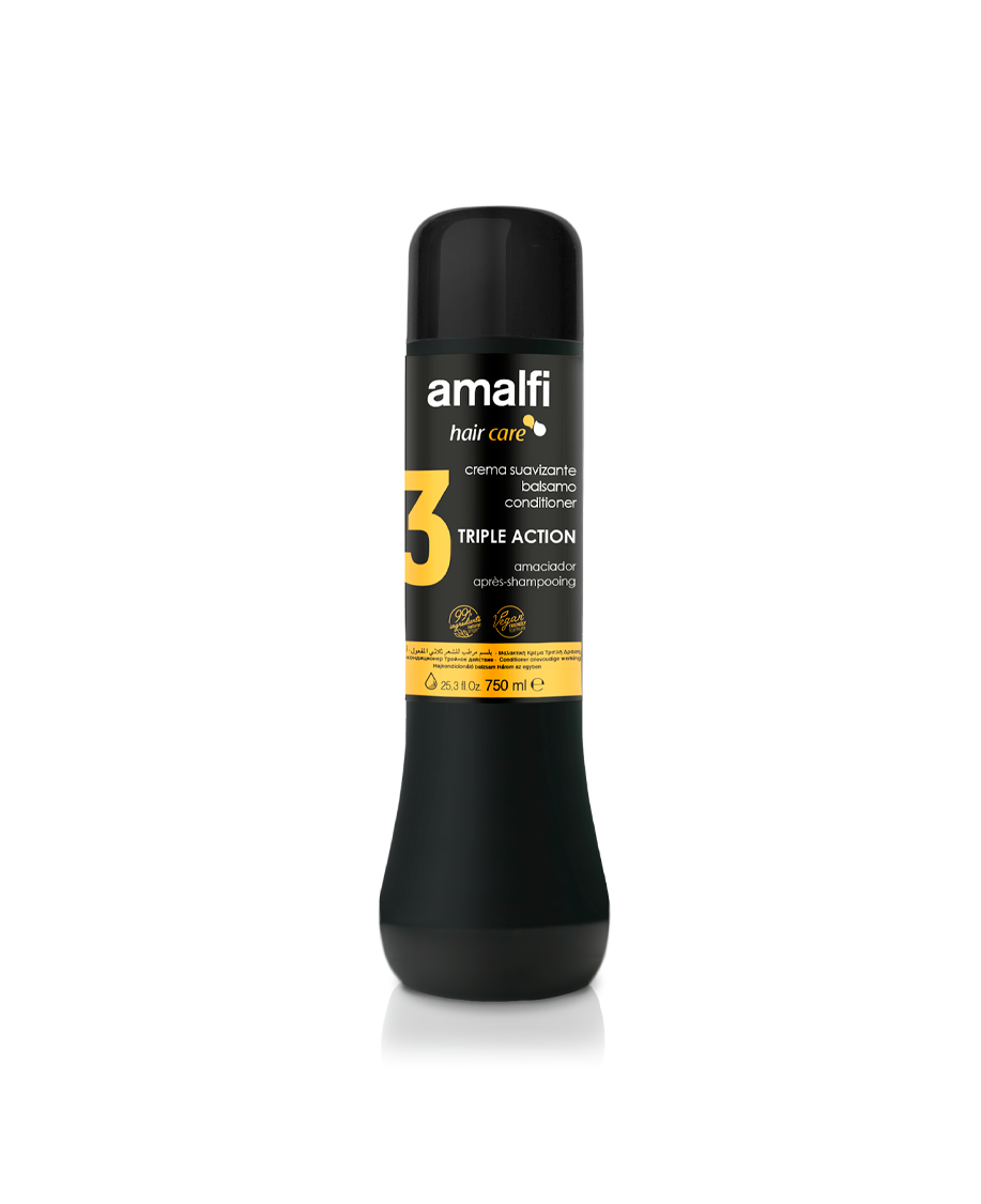 30009752_CREMA-SUAVIZANTE-KERATINA-TRIPLE-ACCION-750-ml-AMALFI.png Après shampooing avec pro 3 acrion 750 ml AMALFI - 12 ud - Image 1