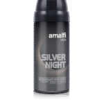 Deódorant Body Spray Silver Night pour Hommes 150 ml AMALFI - 8 ud