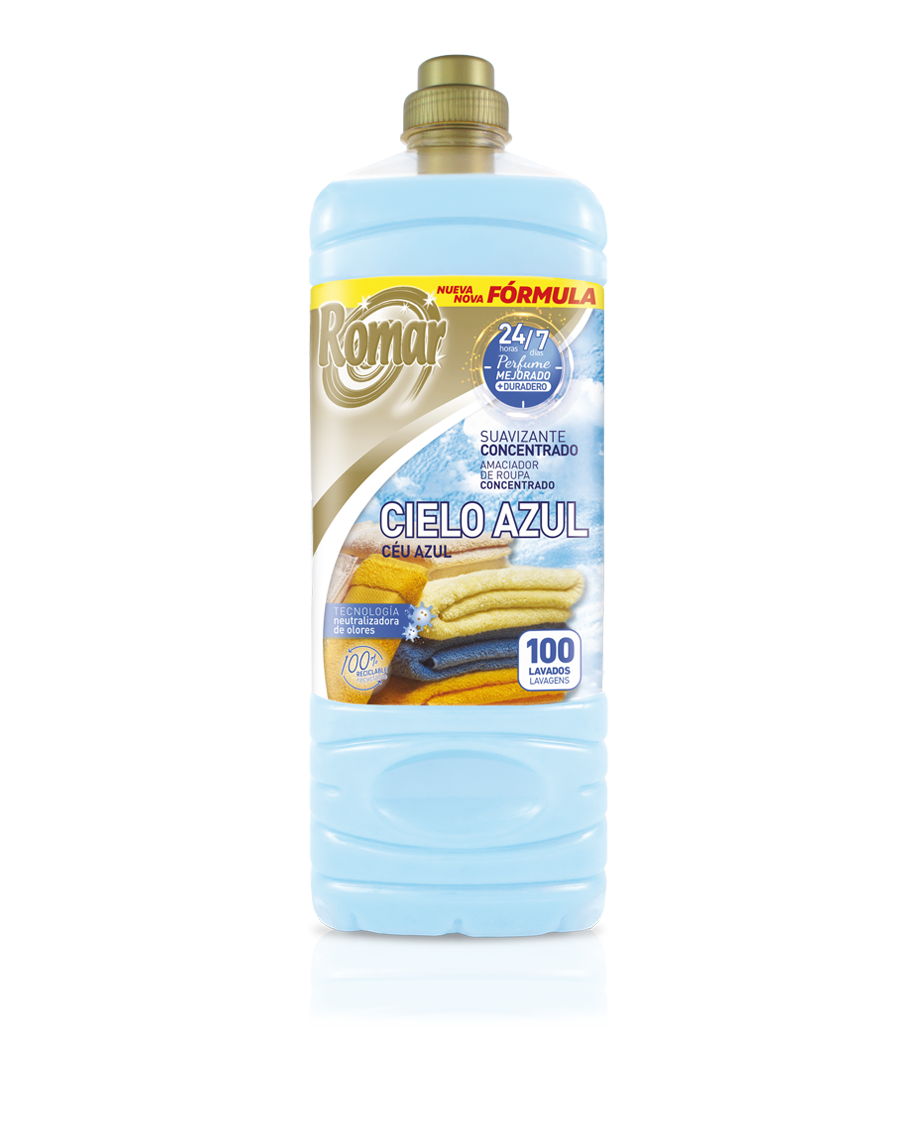 3755-9.png Adoucissant concentré ciel bleu 2000 ml ROMAR - 6 ud - Image 1