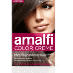 Crème colorante 4/00 châtain moyen color creme 50 ml AMALFI - 12 ud