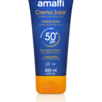 Crème solaire spf50+ 200 ml AMALFI - 12 ud