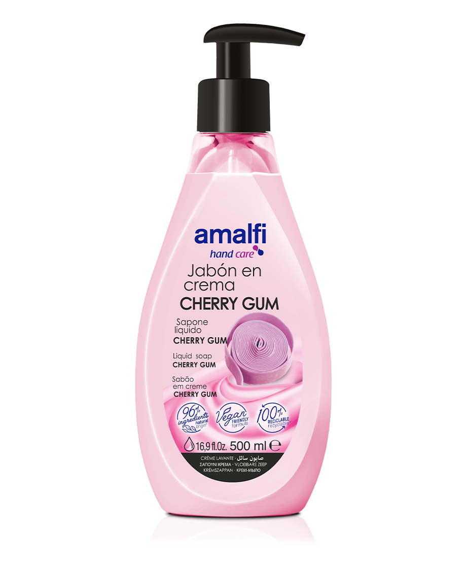 5764-2.png Savon liquide cherry gum 500 ml AMALFI - 12 ud - Image 1