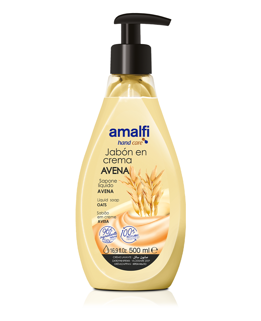 5768-2.png Savon liquide avoine 500 ml AMALFI - 12 ud - Image 1