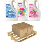 Palette de 144 Détergent liquide lessive MÉLANGE 5l a 4,49€/un - MISTER BRILLO